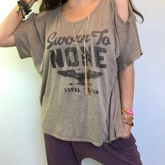 Wildfox Tops - Wildfox Sworn to None tee